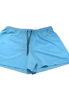 Nike dri fit unlimited versatile shorts aqua blue size XL